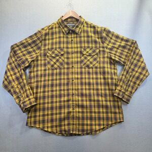 Standard Issue Co.‎ Men's High Quality Yellow Plaid Flannel Size XL